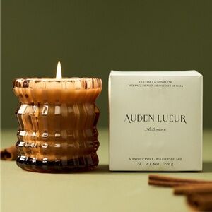Anthropologie Auden Lueur Autumne Boxed Glass Candle | NIB